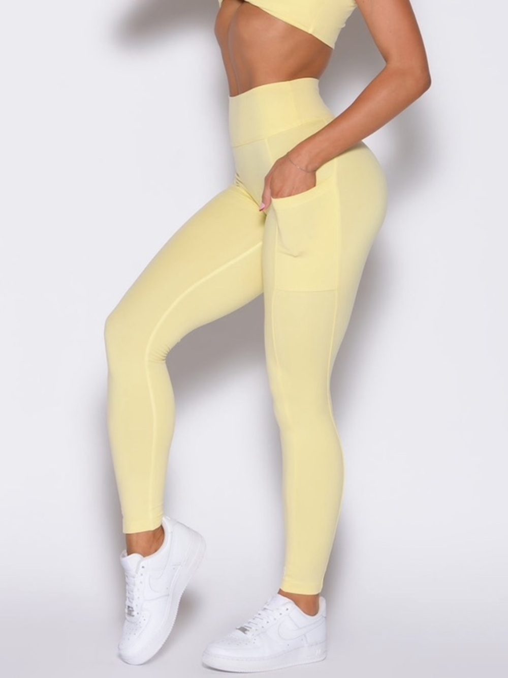 Bombshell Define Legging & Kini Bra 2 Piece Set - Chiffon, size S - Picture 4 of 16